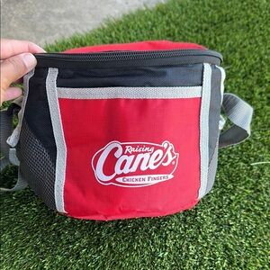 Raising Canes mini cooler lunch box lunch carrier insulated lining